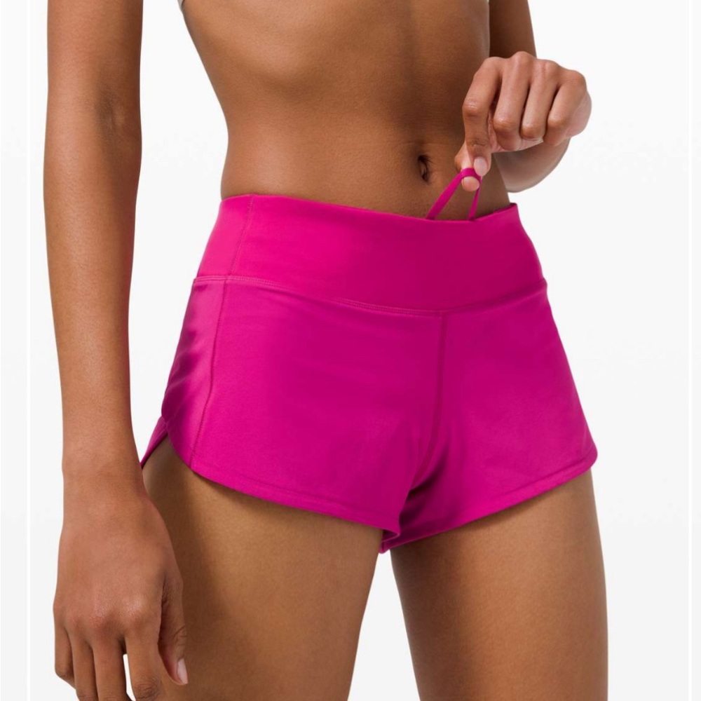 Lululemon ripened raspberry speed ups